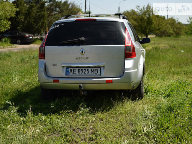 Сірий Рено Меган, об'ємом двигуна 1.6 л та пробігом 280 тис. км за 6198 $, фото 7 на Automoto.ua