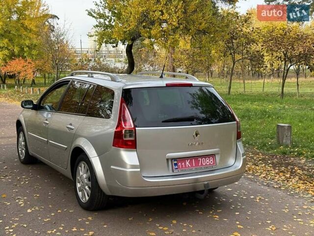 Серый Рено Меган, объемом двигателя 1.6 л и пробегом 186 тыс. км за 5800 $, фото 8 на Automoto.ua