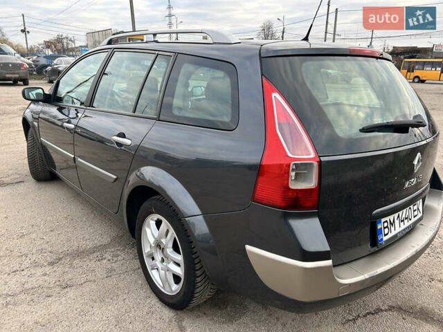 Серый Рено Меган, объемом двигателя 1.6 л и пробегом 247 тыс. км за 6200 $, фото 3 на Automoto.ua