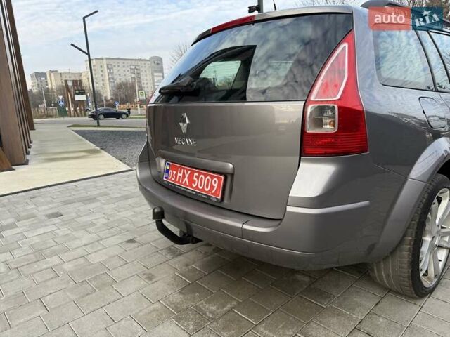 Серый Рено Меган, объемом двигателя 1.6 л и пробегом 195 тыс. км за 5850 $, фото 24 на Automoto.ua