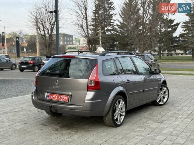 Серый Рено Меган, объемом двигателя 1.6 л и пробегом 195 тыс. км за 5750 $, фото 4 на Automoto.ua