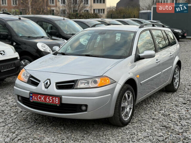Серый Рено Меган, объемом двигателя 1.6 л и пробегом 156 тыс. км за 6850 $, фото 1 на Automoto.ua