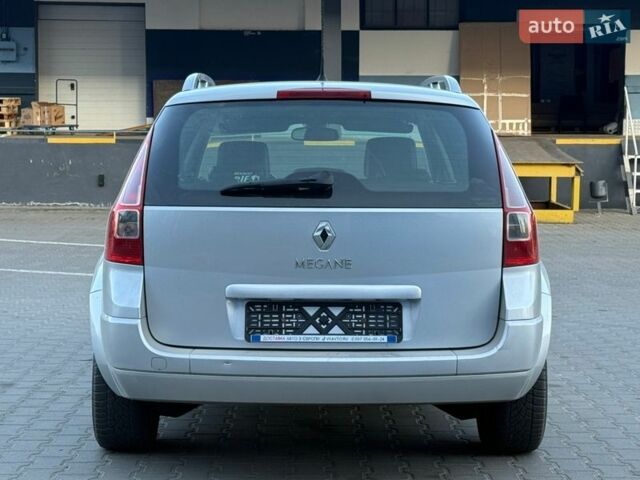 Серый Рено Меган, объемом двигателя 1.6 л и пробегом 207 тыс. км за 5950 $, фото 9 на Automoto.ua