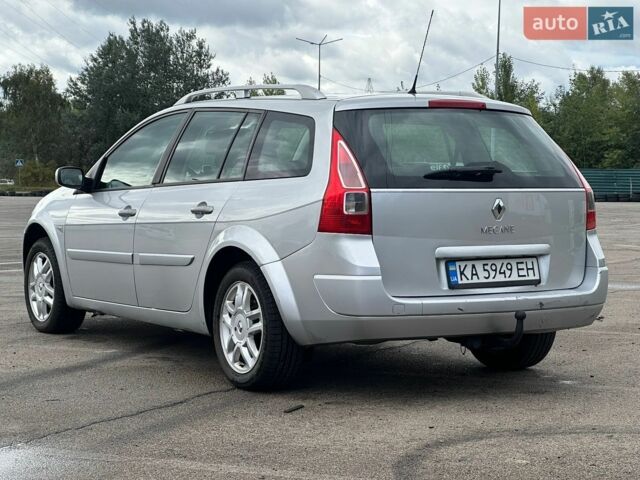 Серый Рено Меган, объемом двигателя 1.6 л и пробегом 282 тыс. км за 4200 $, фото 8 на Automoto.ua