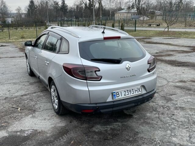 Серый Рено Меган, объемом двигателя 1.5 л и пробегом 345 тыс. км за 6300 $, фото 3 на Automoto.ua