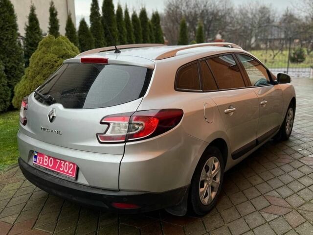 Серый Рено Меган, объемом двигателя 1.5 л и пробегом 263 тыс. км за 5100 $, фото 8 на Automoto.ua