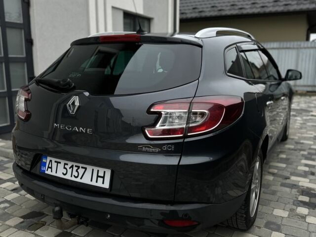 Серый Рено Меган, объемом двигателя 1.5 л и пробегом 214 тыс. км за 6800 $, фото 4 на Automoto.ua