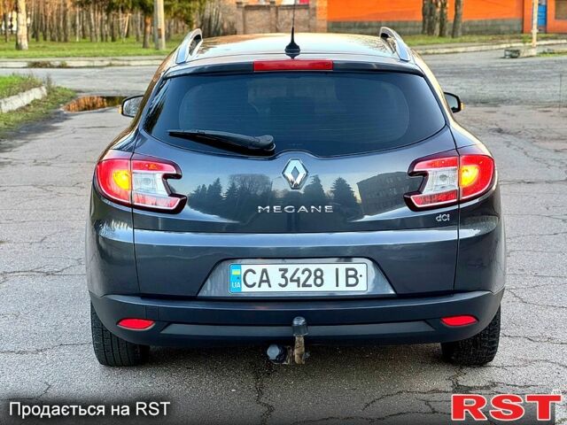 Серый Рено Меган, объемом двигателя 1.5 л и пробегом 223 тыс. км за 6999 $, фото 5 на Automoto.ua