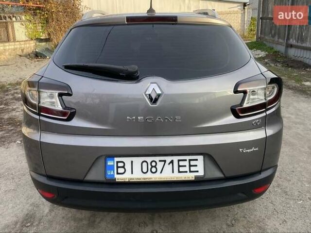 Серый Рено Меган, объемом двигателя 1.5 л и пробегом 320 тыс. км за 7000 $, фото 5 на Automoto.ua