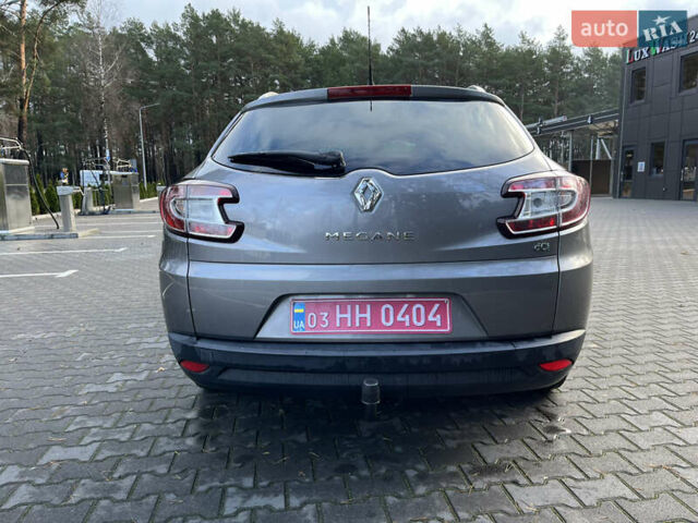 Сірий Рено Меган, об'ємом двигуна 1.5 л та пробігом 227 тис. км за 6650 $, фото 5 на Automoto.ua