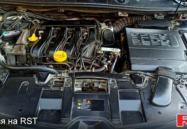 Сірий Рено Меган, об'ємом двигуна 1.6 л та пробігом 205 тис. км за 7100 $, фото 12 на Automoto.ua