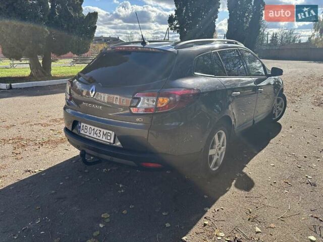 Серый Рено Меган, объемом двигателя 1.5 л и пробегом 385 тыс. км за 6800 $, фото 10 на Automoto.ua