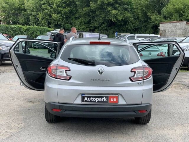 Серый Рено Меган, объемом двигателя 1.5 л и пробегом 273 тыс. км за 6590 $, фото 14 на Automoto.ua