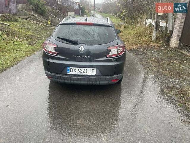 Серый Рено Меган, объемом двигателя 1.5 л и пробегом 240 тыс. км за 7500 $, фото 1 на Automoto.ua
