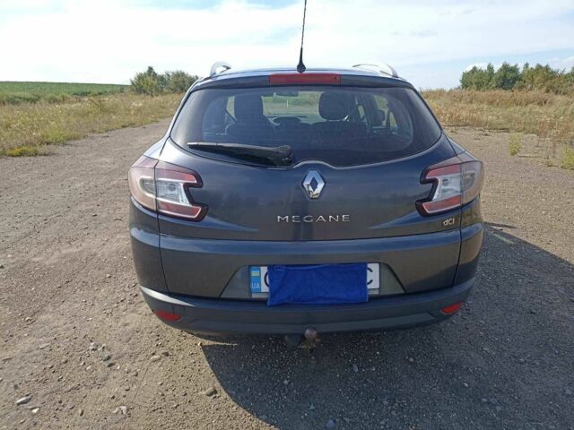Серый Рено Меган, объемом двигателя 1.5 л и пробегом 350 тыс. км за 5500 $, фото 6 на Automoto.ua