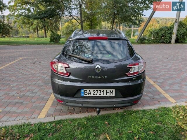 Сірий Рено Меган, об'ємом двигуна 1.5 л та пробігом 207 тис. км за 7100 $, фото 5 на Automoto.ua