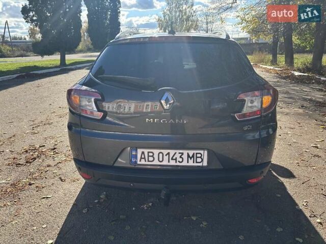 Серый Рено Меган, объемом двигателя 1.5 л и пробегом 385 тыс. км за 6800 $, фото 13 на Automoto.ua