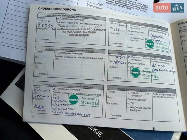 Серый Рено Меган, объемом двигателя 1.4 л и пробегом 215 тыс. км за 7199 $, фото 34 на Automoto.ua