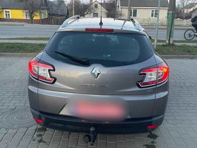 Серый Рено Меган, объемом двигателя 1.5 л и пробегом 240 тыс. км за 4100 $, фото 1 на Automoto.ua