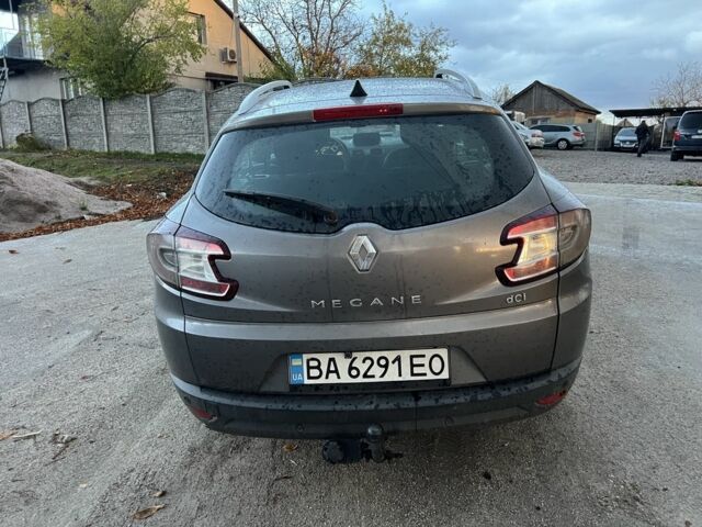 Серый Рено Меган, объемом двигателя 1.5 л и пробегом 200 тыс. км за 5650 $, фото 10 на Automoto.ua