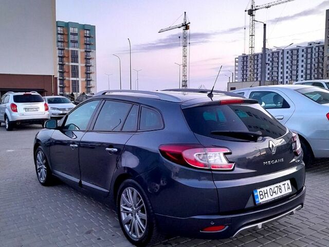 Серый Рено Меган, объемом двигателя 1.5 л и пробегом 252 тыс. км за 8000 $, фото 1 на Automoto.ua