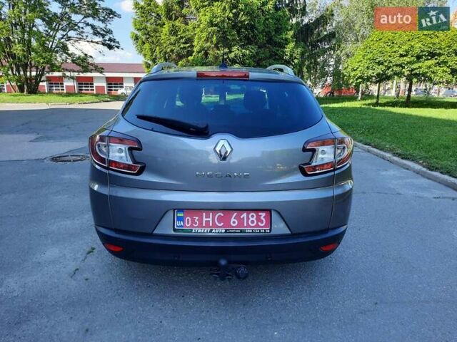 Серый Рено Меган, объемом двигателя 1.6 л и пробегом 194 тыс. км за 8100 $, фото 12 на Automoto.ua