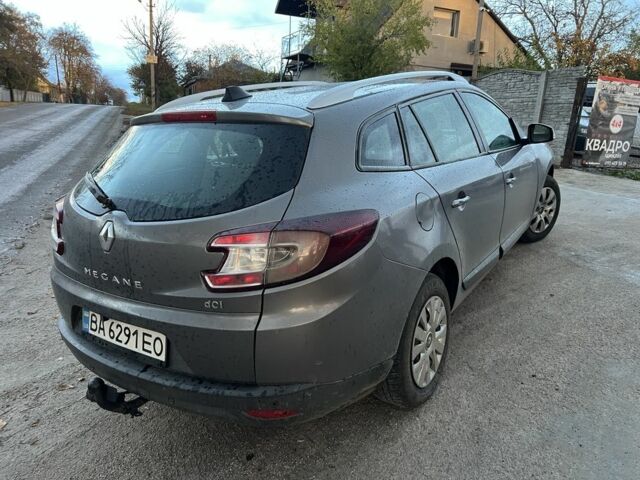 Серый Рено Меган, объемом двигателя 1.5 л и пробегом 200 тыс. км за 5650 $, фото 6 на Automoto.ua