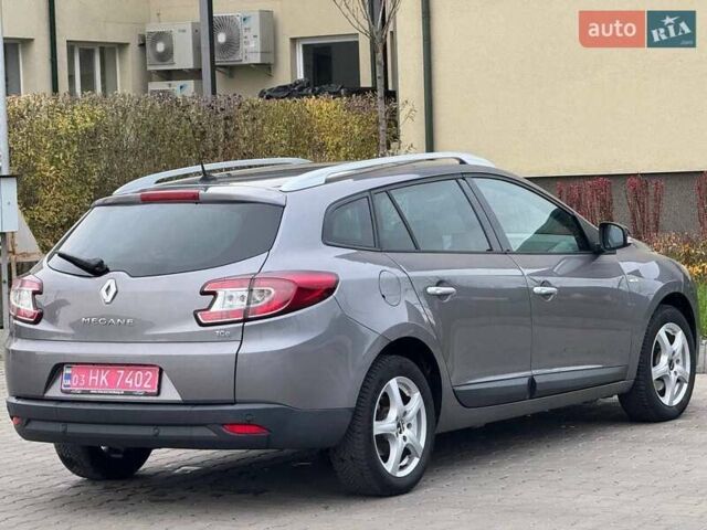 Сірий Рено Меган, об'ємом двигуна 1.4 л та пробігом 216 тис. км за 7700 $, фото 4 на Automoto.ua