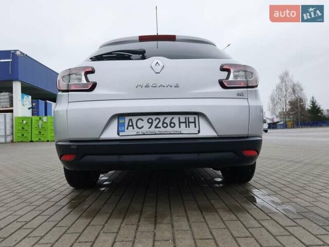 Серый Рено Меган, объемом двигателя 1.5 л и пробегом 249 тыс. км за 6750 $, фото 9 на Automoto.ua