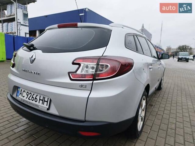 Серый Рено Меган, объемом двигателя 1.5 л и пробегом 249 тыс. км за 6750 $, фото 5 на Automoto.ua