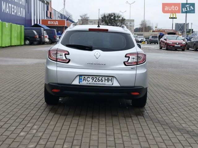 Серый Рено Меган, объемом двигателя 1.5 л и пробегом 249 тыс. км за 6750 $, фото 11 на Automoto.ua
