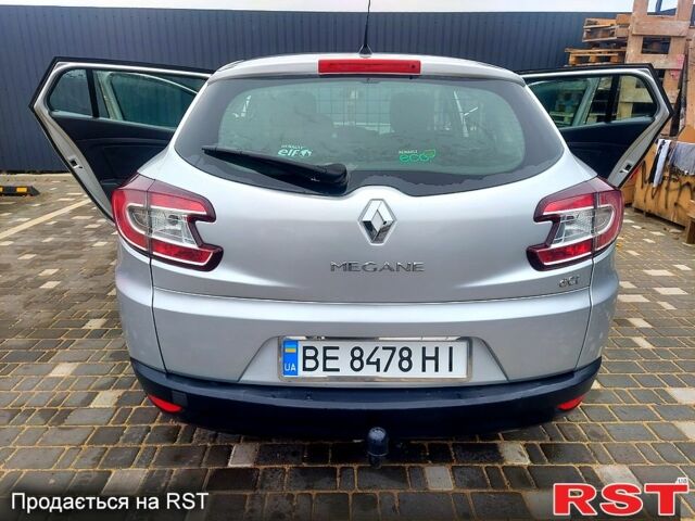 Серый Рено Меган, объемом двигателя 1.5 л и пробегом 267 тыс. км за 6850 $, фото 10 на Automoto.ua