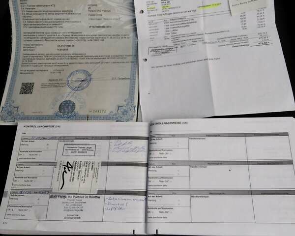 Серый Рено Меган, объемом двигателя 1.5 л и пробегом 230 тыс. км за 6700 $, фото 25 на Automoto.ua