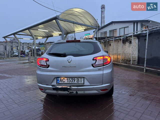 Серый Рено Меган, объемом двигателя 1.5 л и пробегом 208 тыс. км за 6300 $, фото 3 на Automoto.ua
