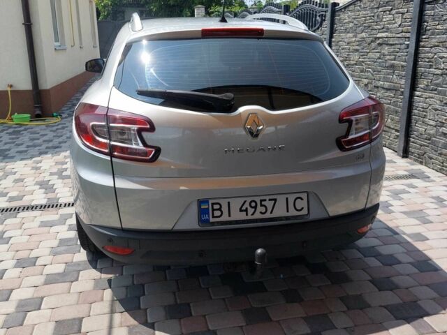 Серый Рено Меган, объемом двигателя 1.5 л и пробегом 205 тыс. км за 7400 $, фото 2 на Automoto.ua