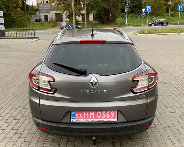 Серый Рено Меган, объемом двигателя 1.9 л и пробегом 285 тыс. км за 7300 $, фото 4 на Automoto.ua