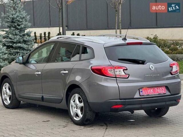 Сірий Рено Меган, об'ємом двигуна 1.4 л та пробігом 216 тис. км за 7700 $, фото 7 на Automoto.ua