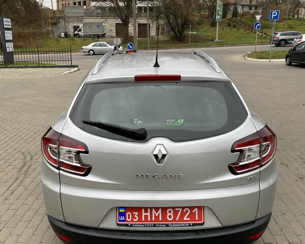 Сірий Рено Меган, об'ємом двигуна 1.5 л та пробігом 277 тис. км за 6999 $, фото 1 на Automoto.ua