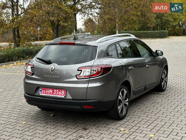 Серый Рено Меган, объемом двигателя 1.5 л и пробегом 146 тыс. км за 8890 $, фото 6 на Automoto.ua