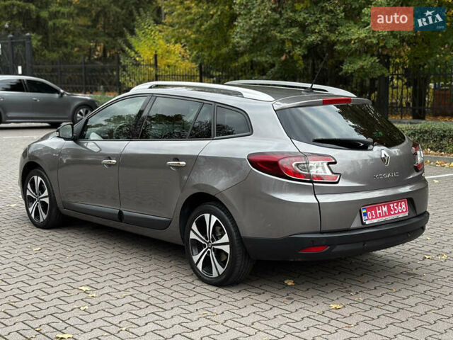 Серый Рено Меган, объемом двигателя 1.5 л и пробегом 146 тыс. км за 8890 $, фото 9 на Automoto.ua