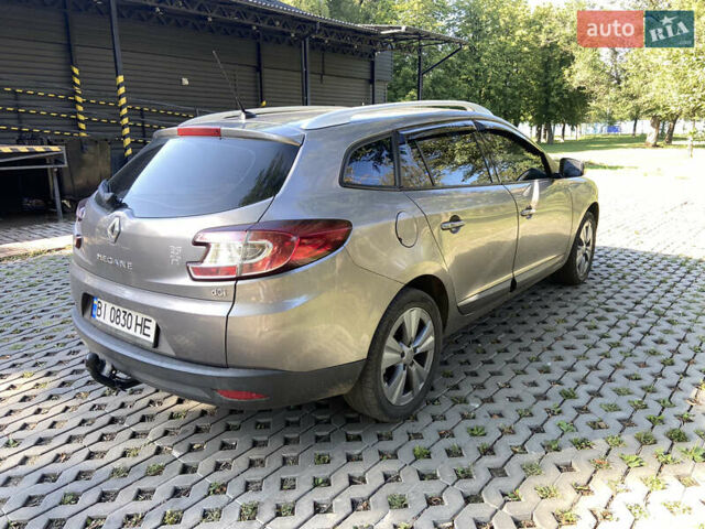 Серый Рено Меган, объемом двигателя 1.46 л и пробегом 294 тыс. км за 8250 $, фото 1 на Automoto.ua
