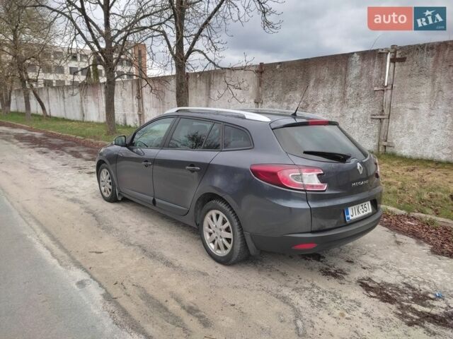 Серый Рено Меган, объемом двигателя 1.5 л и пробегом 227 тыс. км за 6550 $, фото 6 на Automoto.ua