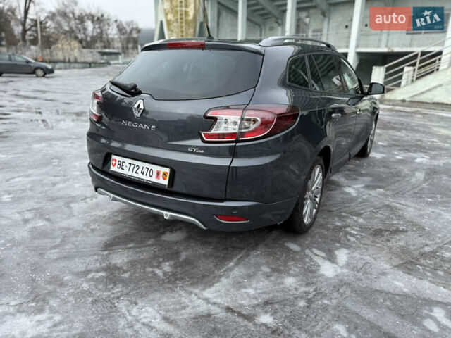 Сірий Рено Меган, об'ємом двигуна 1.4 л та пробігом 165 тис. км за 8200 $, фото 10 на Automoto.ua