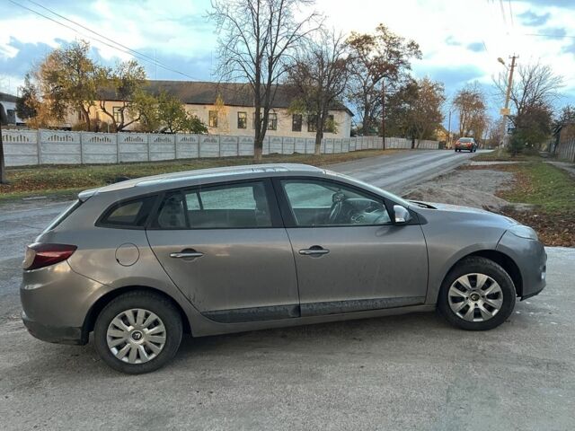 Серый Рено Меган, объемом двигателя 1.5 л и пробегом 200 тыс. км за 5650 $, фото 3 на Automoto.ua