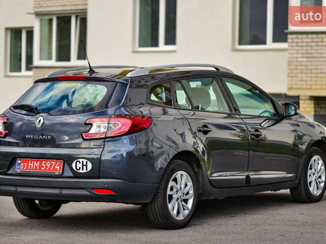 Сірий Рено Меган, об'ємом двигуна 1.5 л та пробігом 190 тис. км за 8900 $, фото 6 на Automoto.ua
