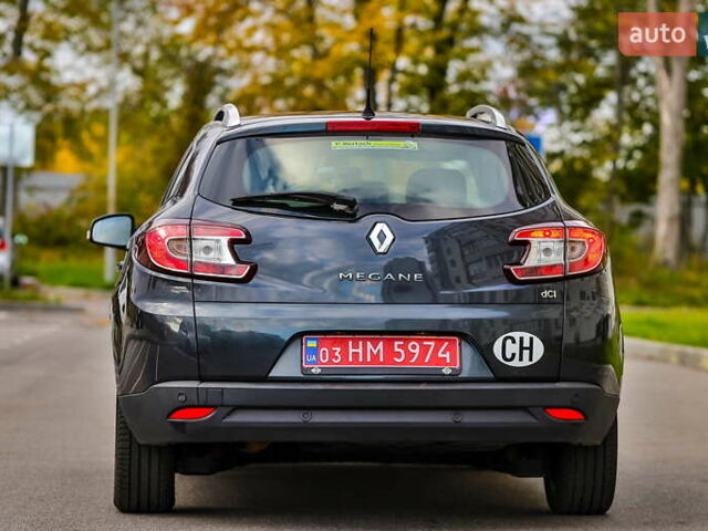 Сірий Рено Меган, об'ємом двигуна 1.5 л та пробігом 190 тис. км за 8900 $, фото 7 на Automoto.ua