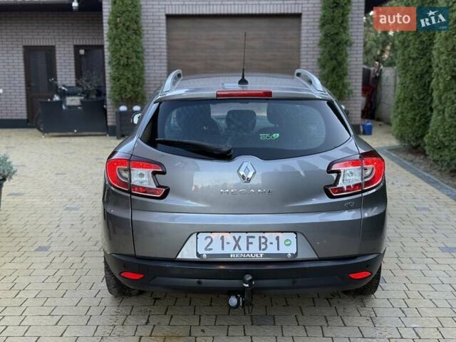 Серый Рено Меган, объемом двигателя 1.5 л и пробегом 270 тыс. км за 7950 $, фото 12 на Automoto.ua