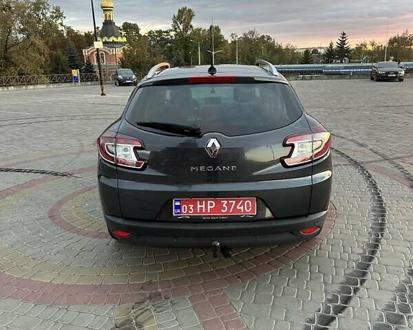 Серый Рено Меган, объемом двигателя 1.6 л и пробегом 200 тыс. км за 8499 $, фото 5 на Automoto.ua