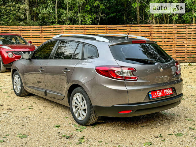 Серый Рено Меган, объемом двигателя 1.5 л и пробегом 190 тыс. км за 8450 $, фото 1 на Automoto.ua