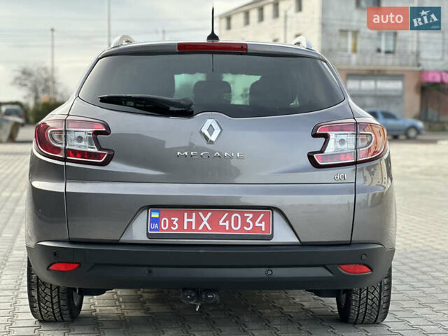 Сірий Рено Меган, об'ємом двигуна 1.5 л та пробігом 97 тис. км за 10299 $, фото 4 на Automoto.ua
